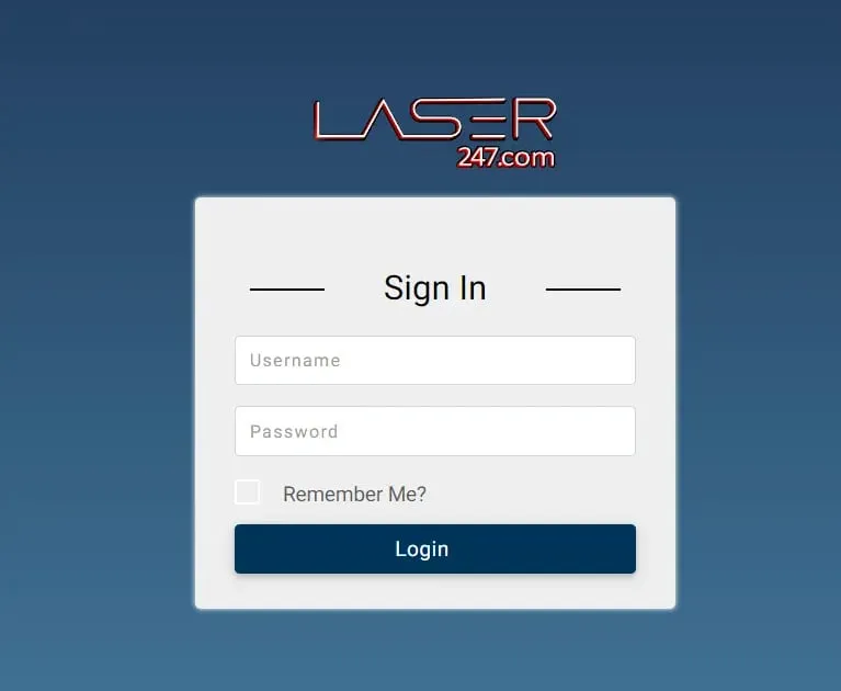 Login Laser 247